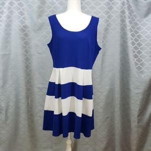 Soprano Textured Skater Dress